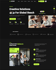 [Company Name] - Creative Agency and Portfolio Html Template